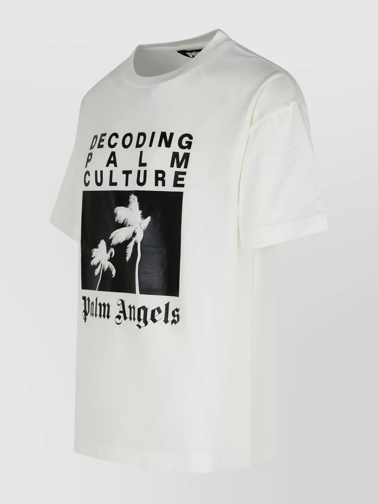 Palm Angels 'Culture De Palmier' Cotton T-Shirt