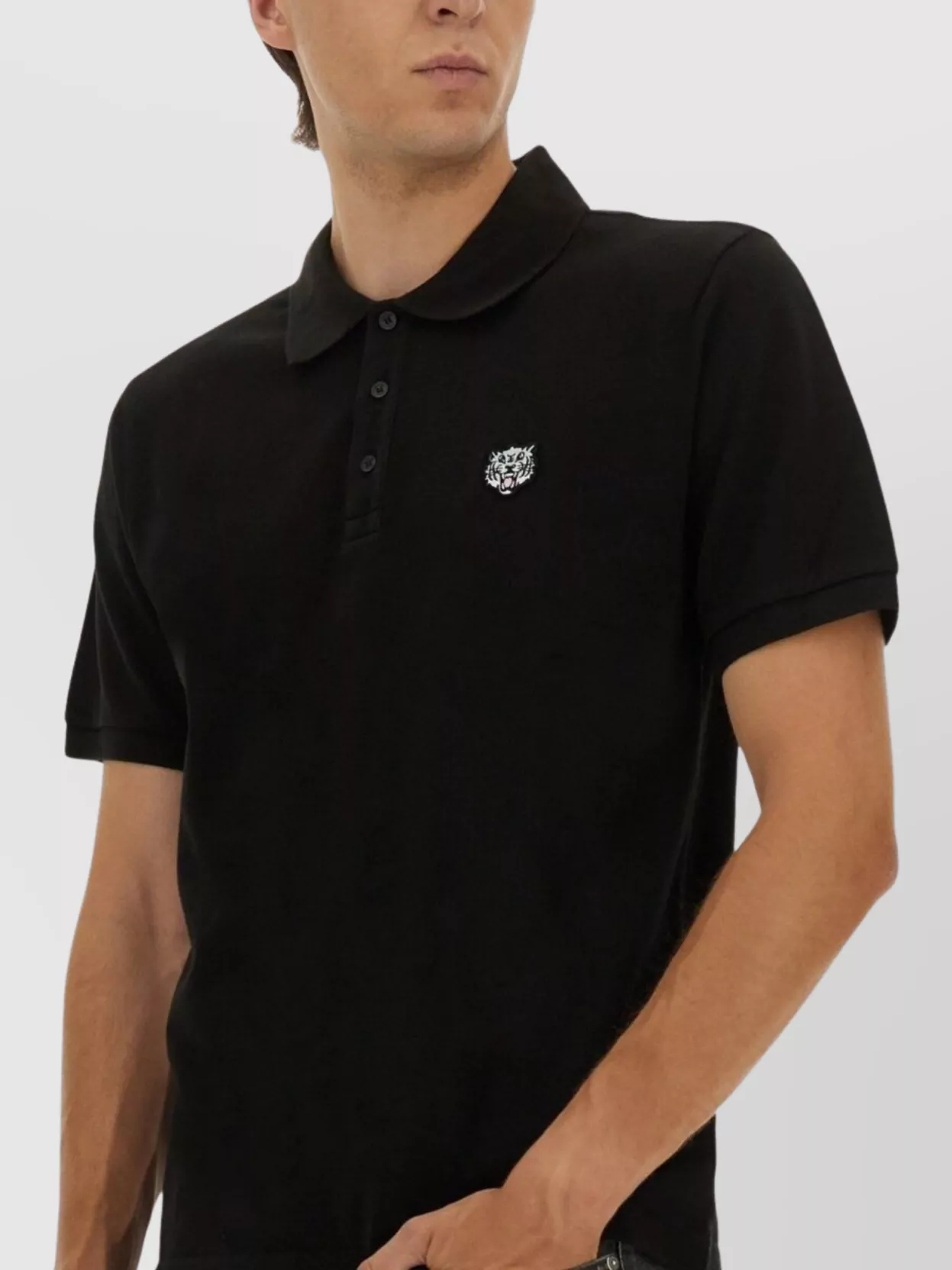 Kenzo Polo Shirts With Short Sleeves And Collar
