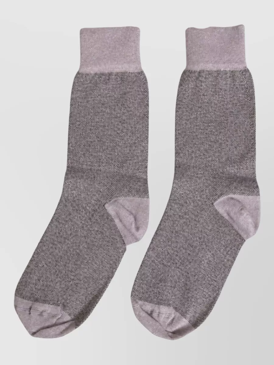 Dolce&Gabbana logo mid-calf socks