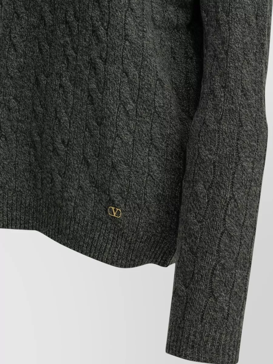 Valentino Virgin Wool Crewneck Sweater
