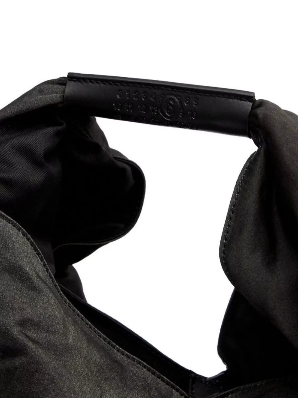 Mm6 Maison Margiela Draped Silhouette Tote Bag