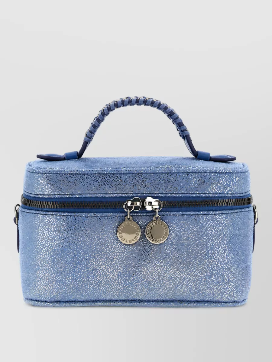 Stella Mccartney falabella mini metallic crossbody bag