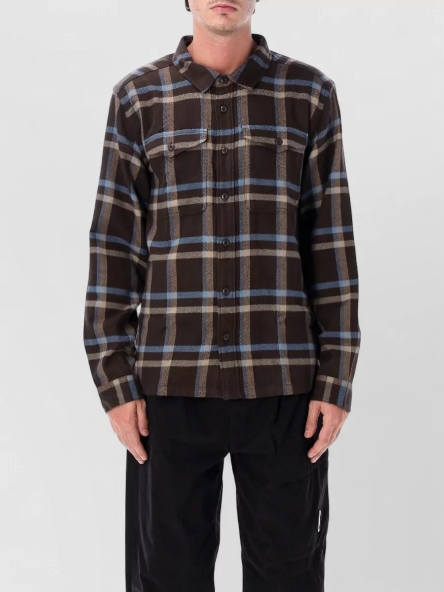 Patagonia cotton flannel shirt