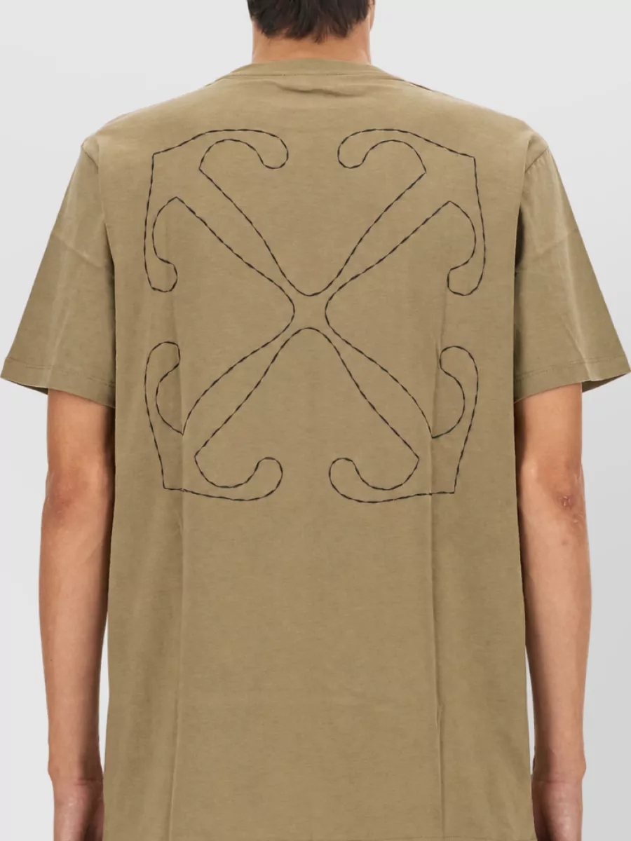 Off-White Embroidered T-Shirt