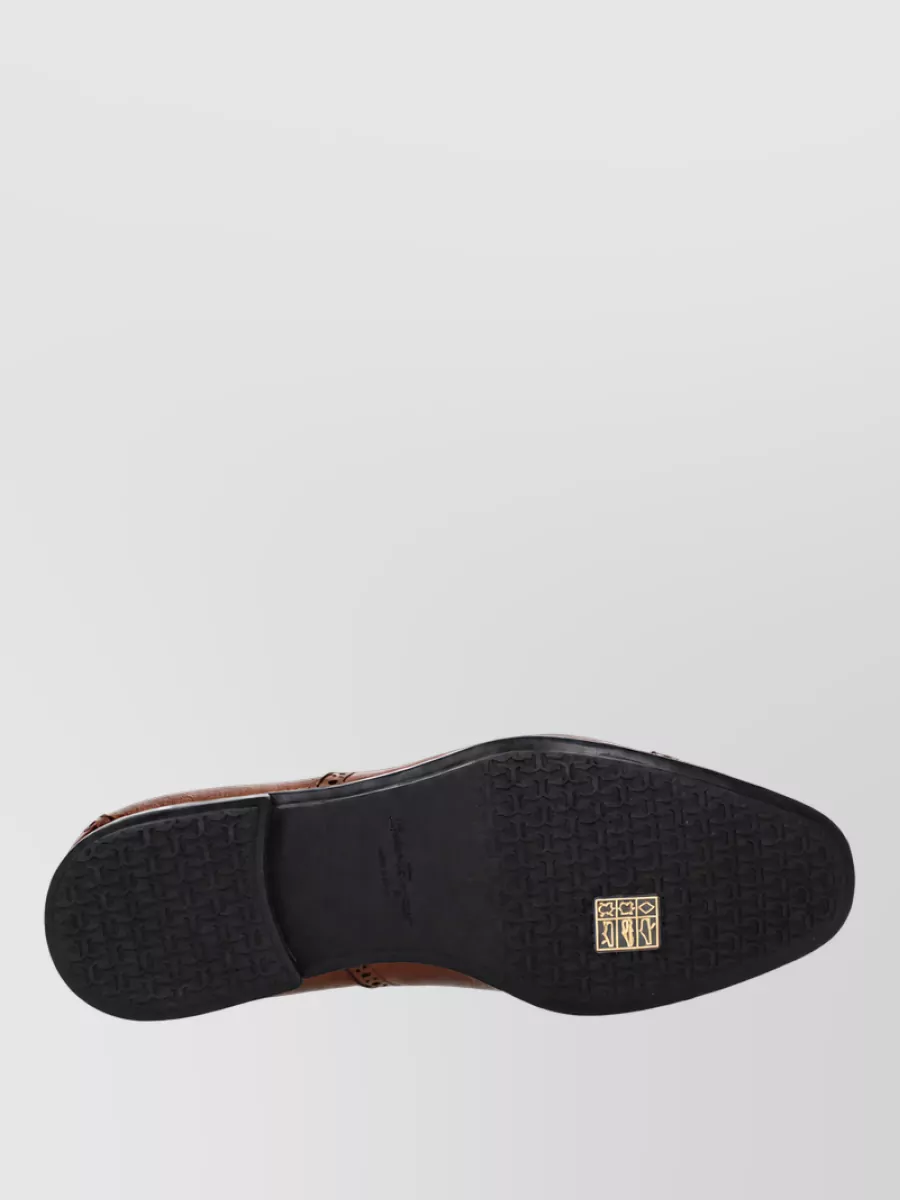 Ferragamo Leather Derby Shoes
