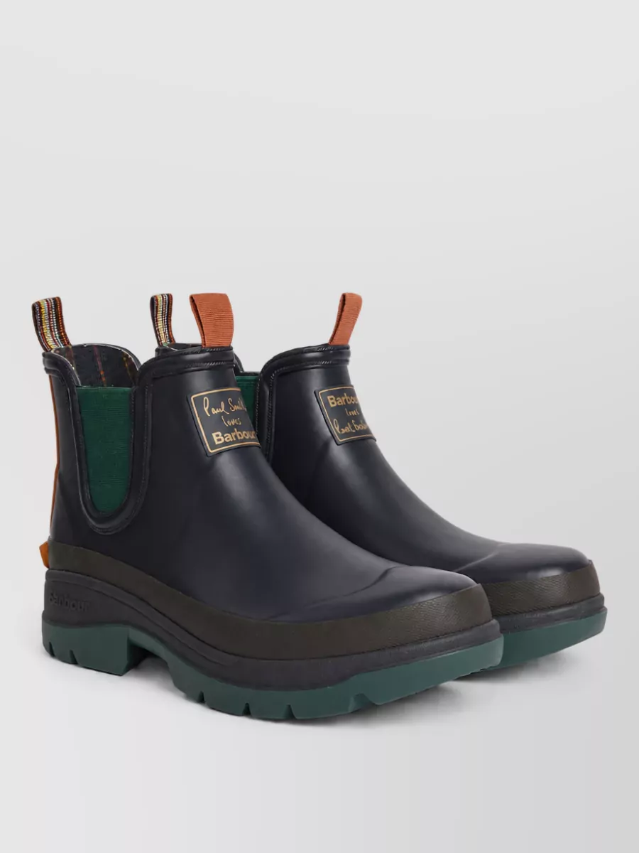 Barbour rubber chelsea boots