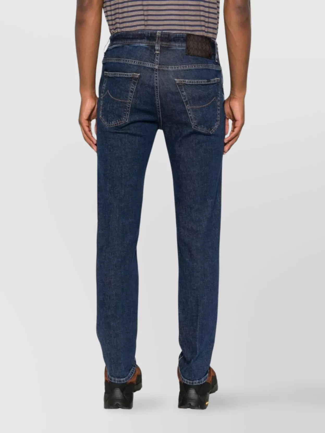 Jacob Cohen Tailored Cropped Denim Trousers