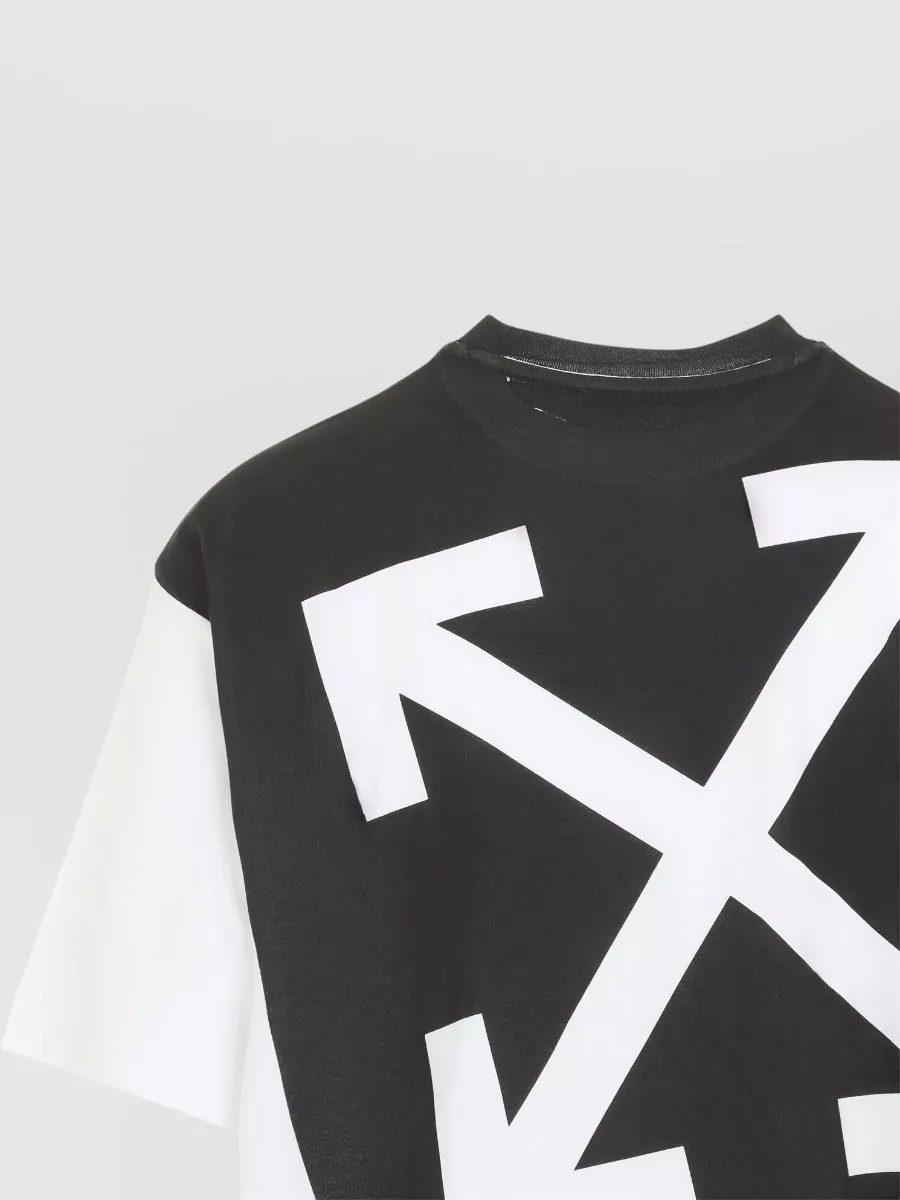 Off-White Cotton Relaxed-Fit T-Shirt