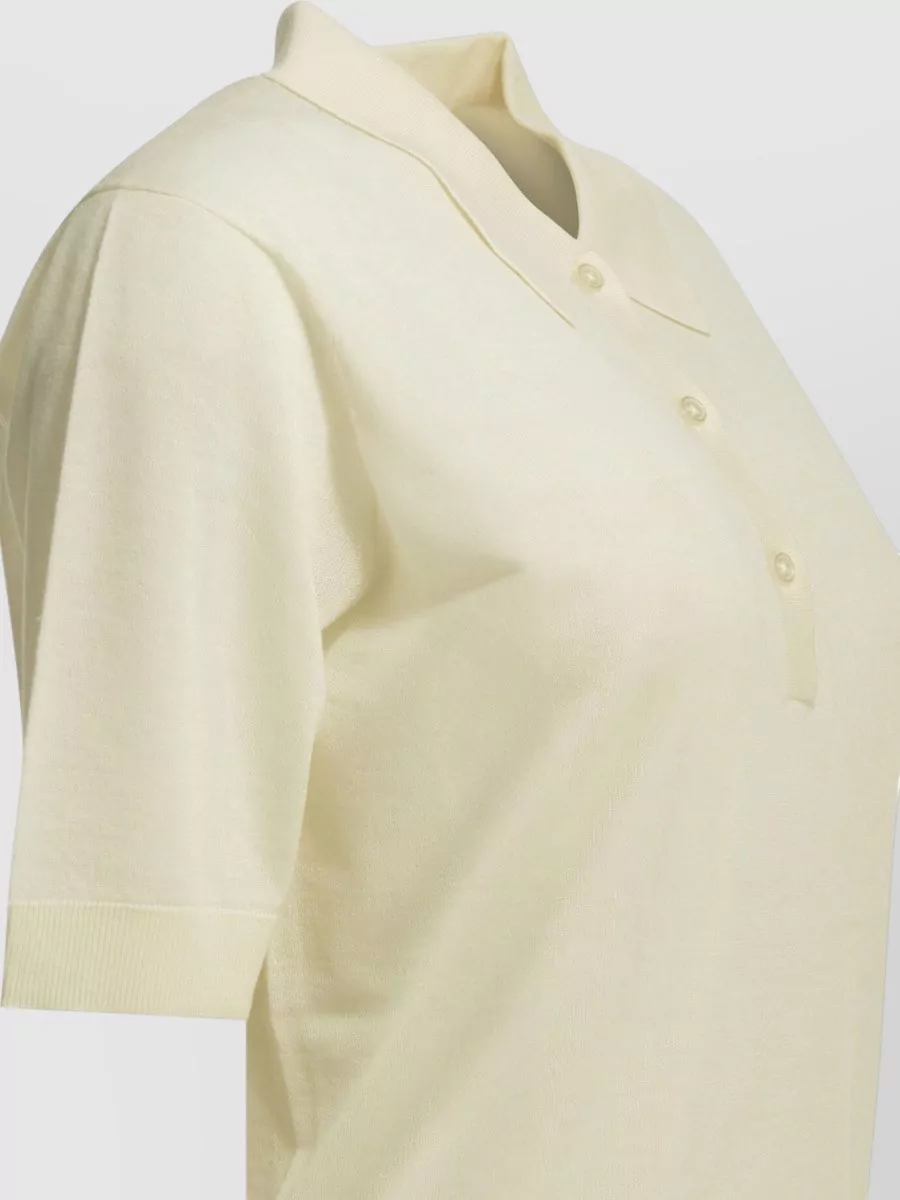 Loulou Studio Cashmere Polo Top