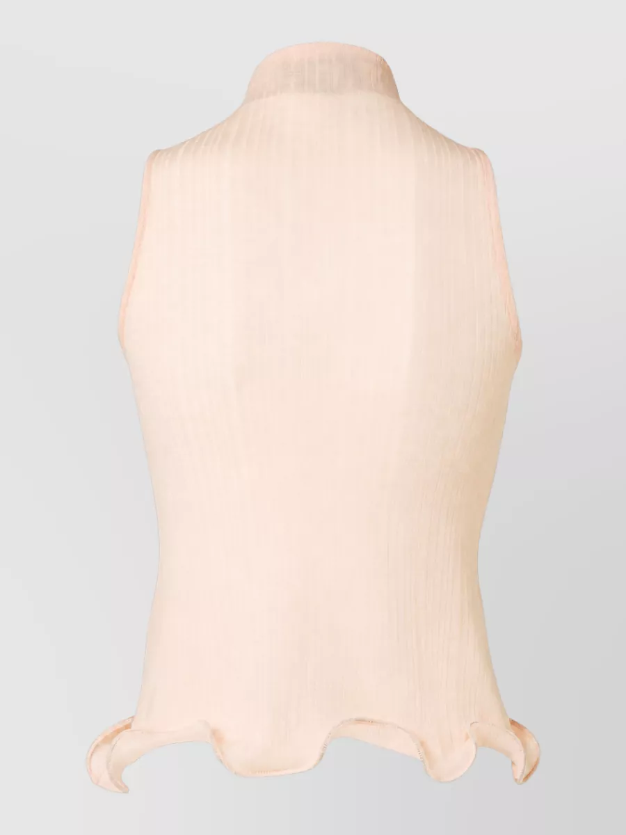 Fendi Wool Logo Knitted Top