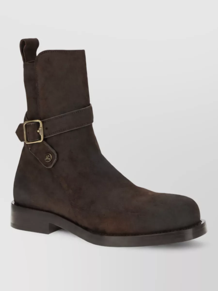Burberry leather jodhpur boots