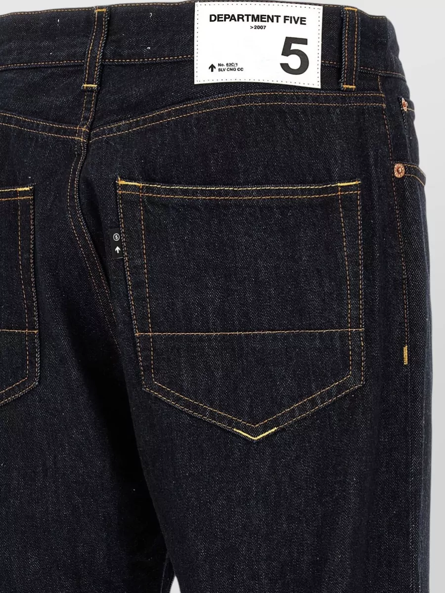 Department 5 Denim Wide-Leg Straight-Leg Jeans