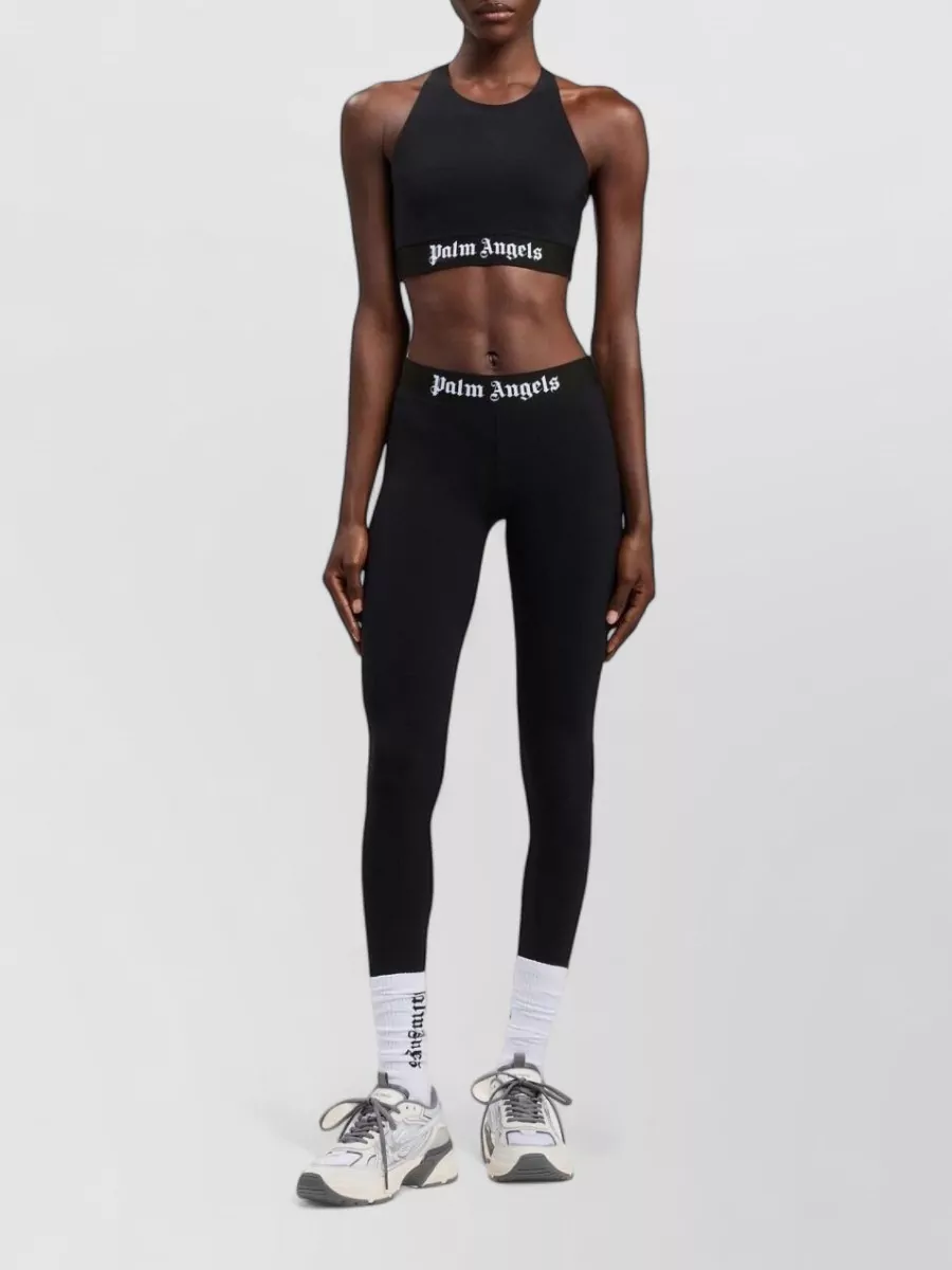 Palm Angels Logo Leggings