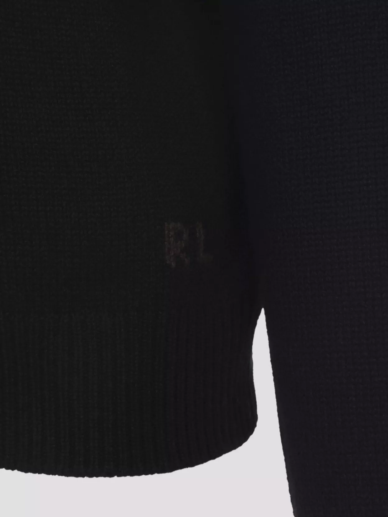 Ralph Lauren Purple Label Long Sleeve Turtleneck Pullover Embroidered