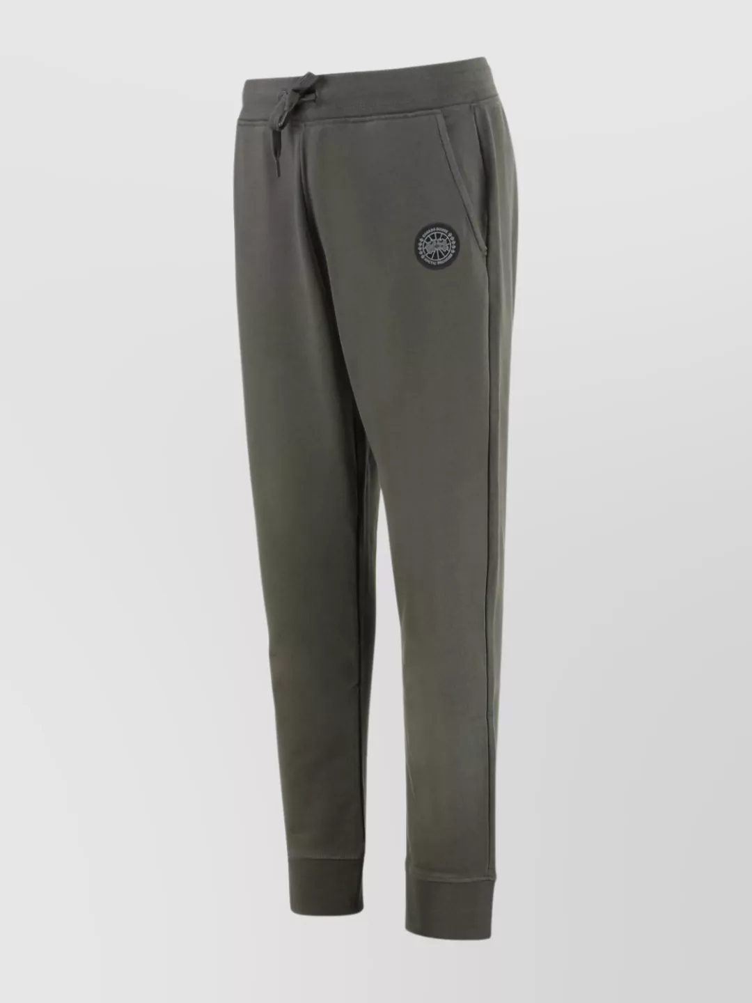 Canada Goose Cotton Trousers Featuring Ribbed Cuffs