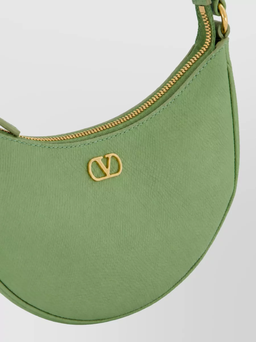 Valentino Garavani Vlogo Signature Mini Leather Hobo Bag