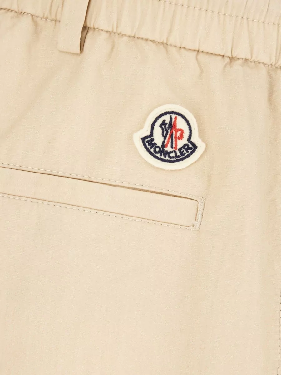 Moncler Cotton Cargo Bermuda Shorts