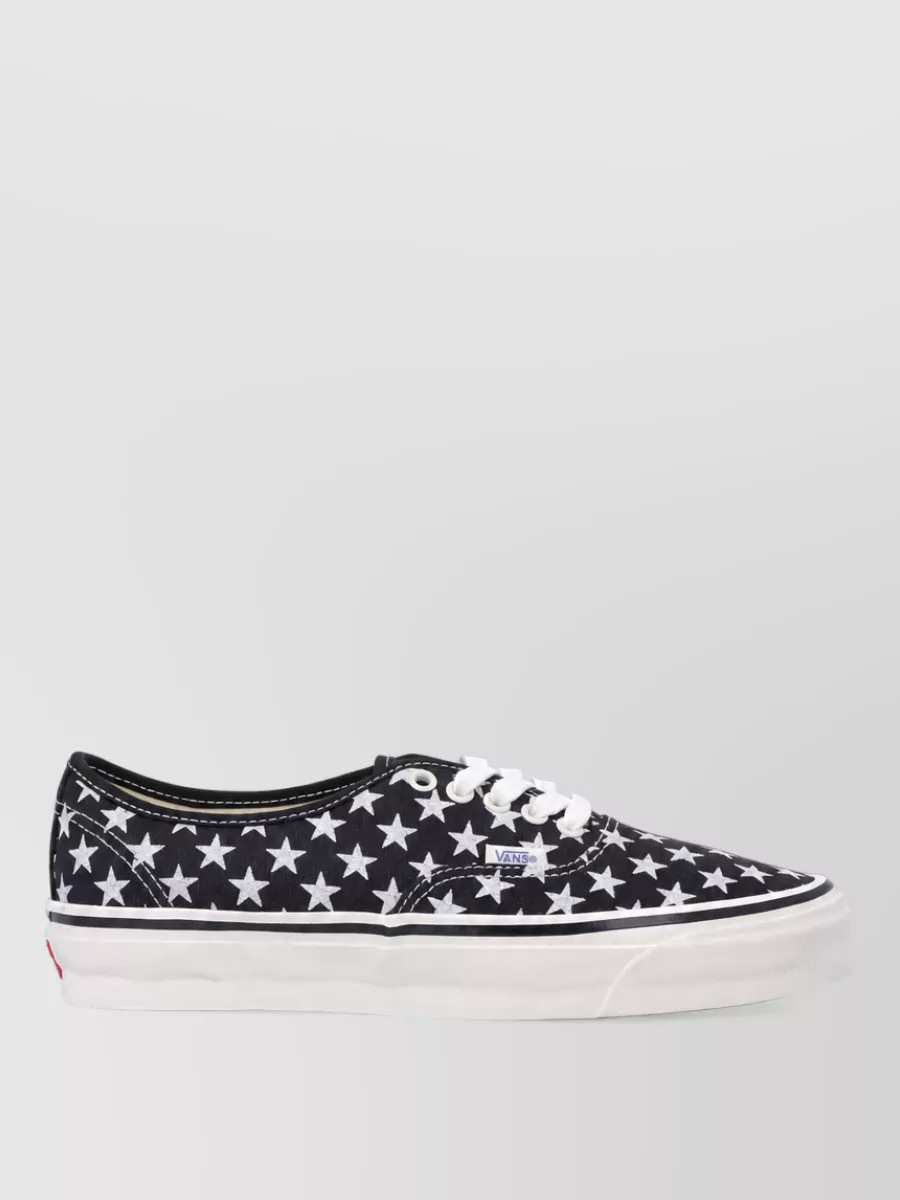 Vans Star-Print Canvas Lace-Up Sneakers