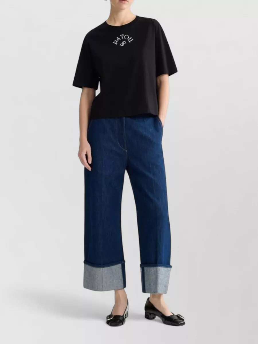 Patou Cotton Short-Sleeve T-Shirt