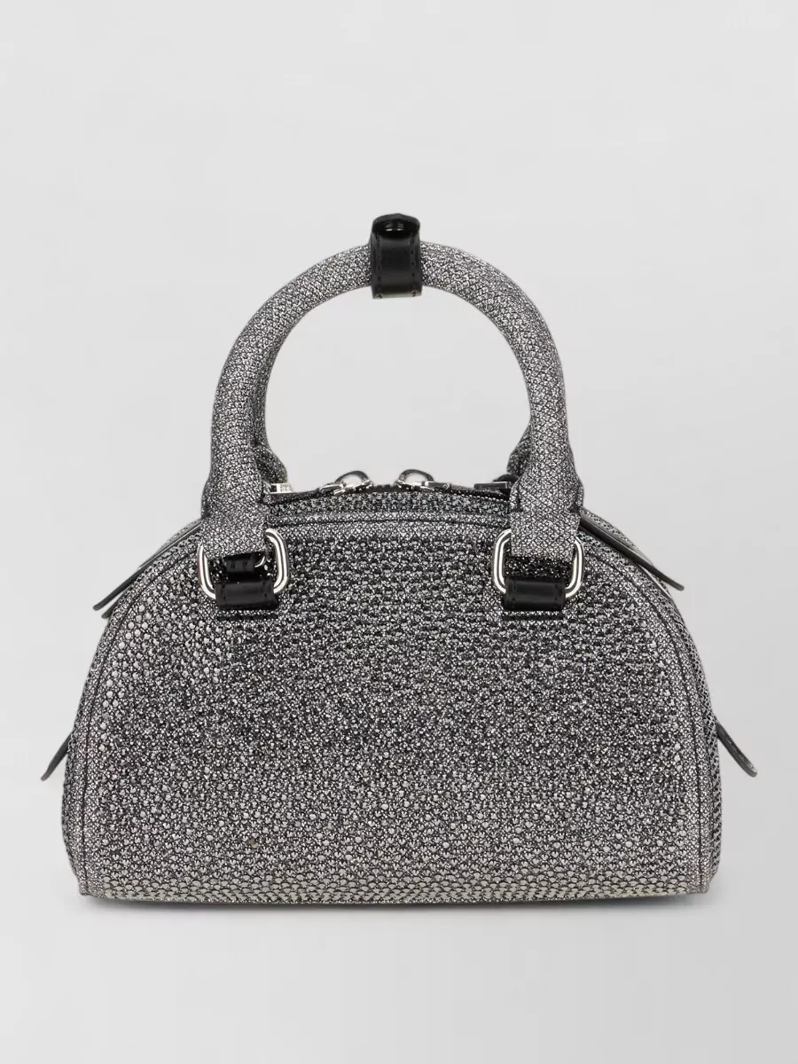 Diesel 1dr mini crystal-embellished shoulder bag