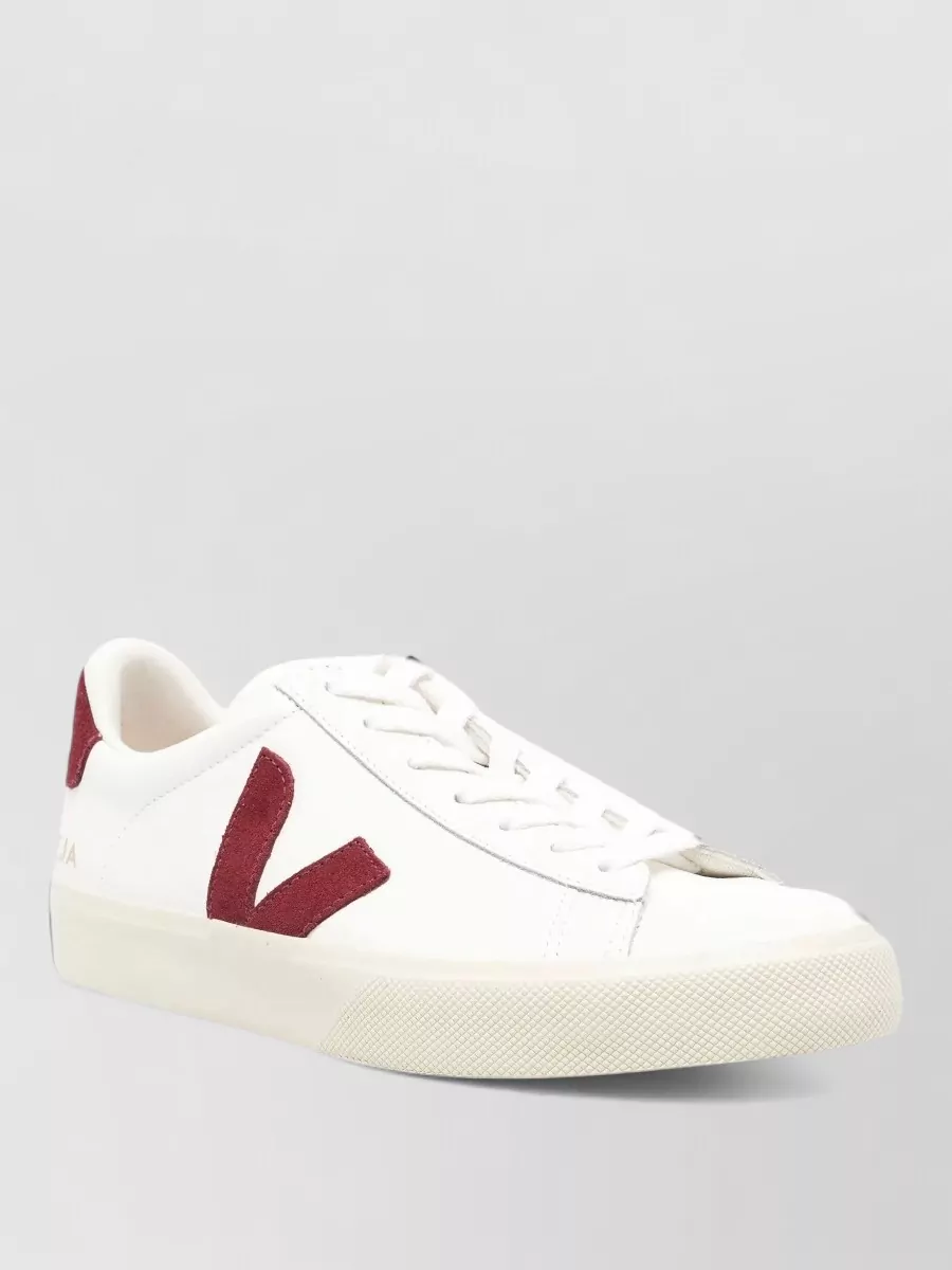 Veja calf leather lace-up sneakers