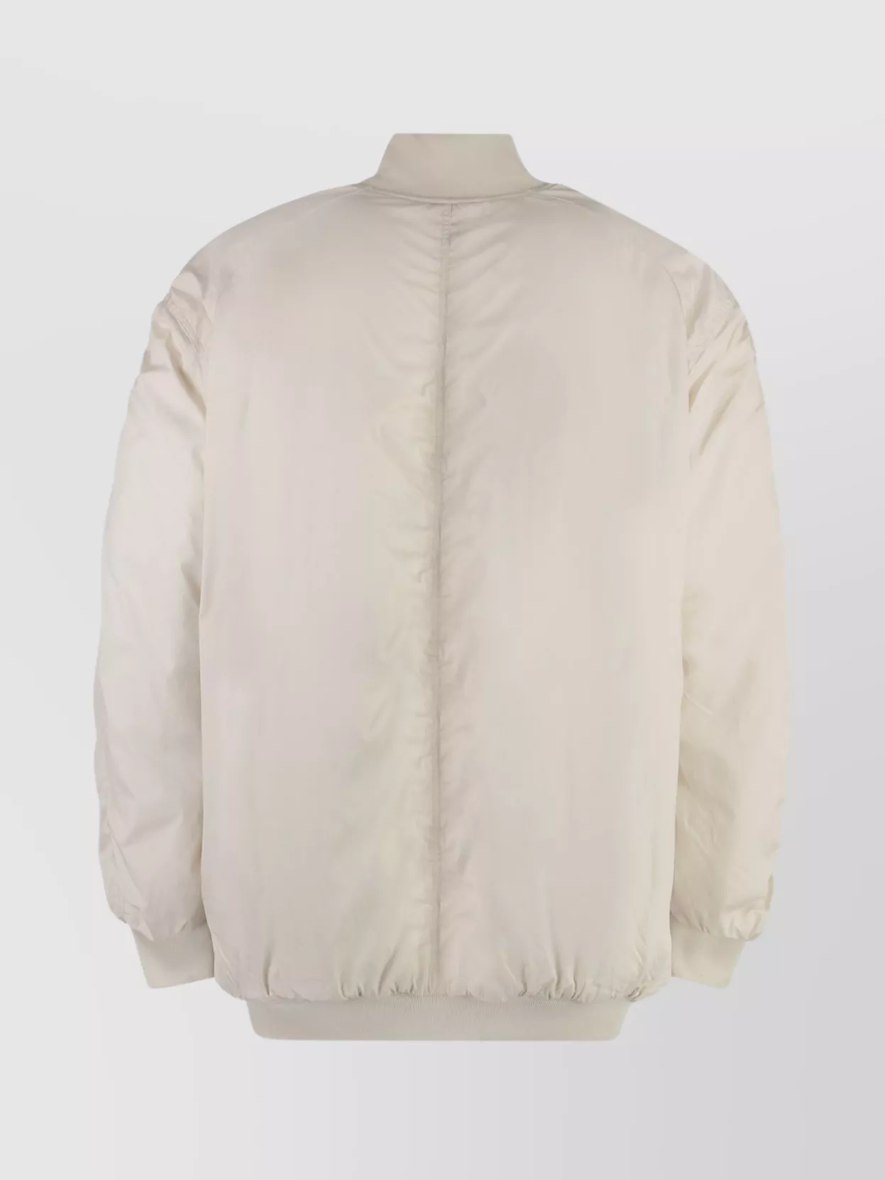 Isabel Marant Oversize Ribbed Bomber Jacket With Chest And Side Pockets