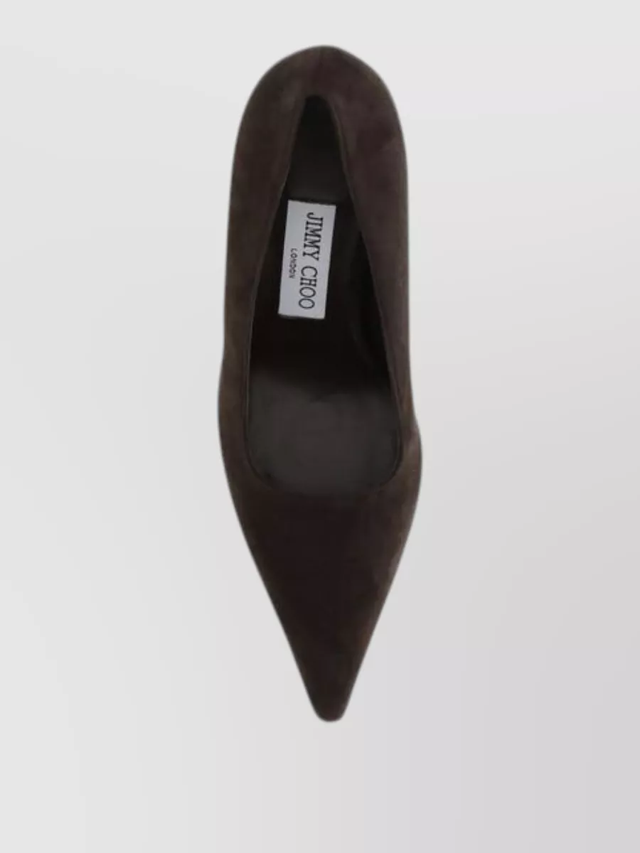 Jimmy Choo Leather Pointed-Toe Pumps
