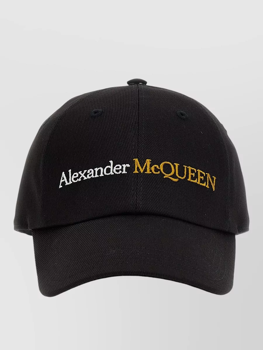 Mc Queen cotton logo cap
