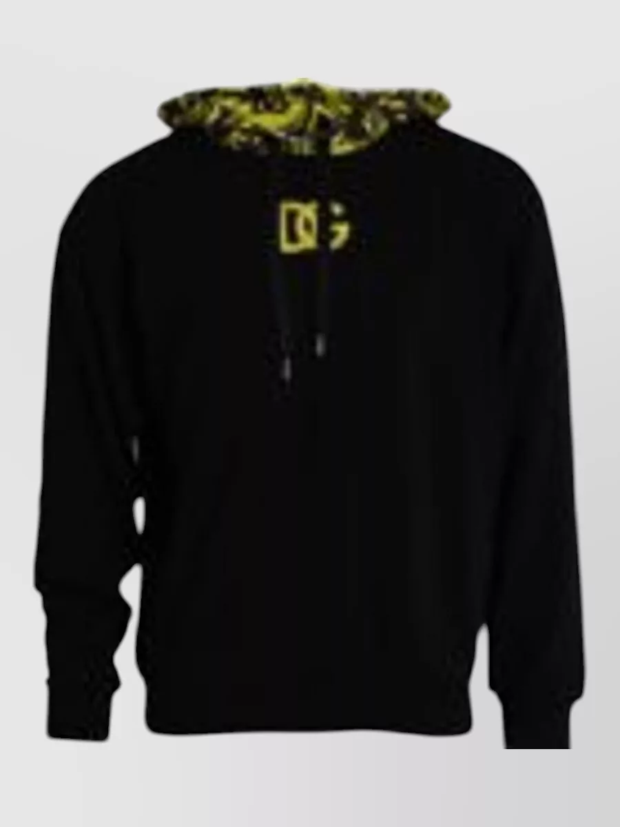 Dolce&Gabbana Cotton Hooded Sweatshirt