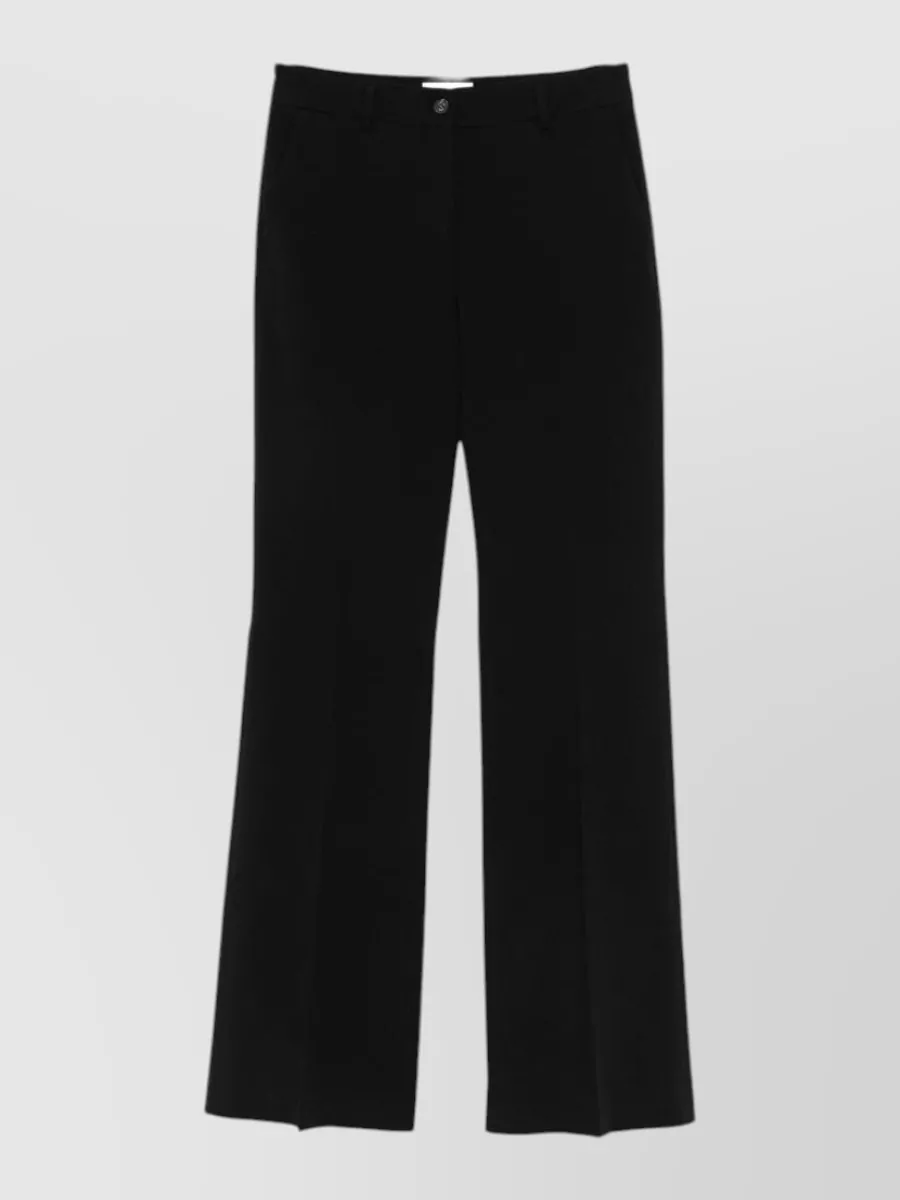 Via Masini 80 Cotton Wide-Leg Trousers