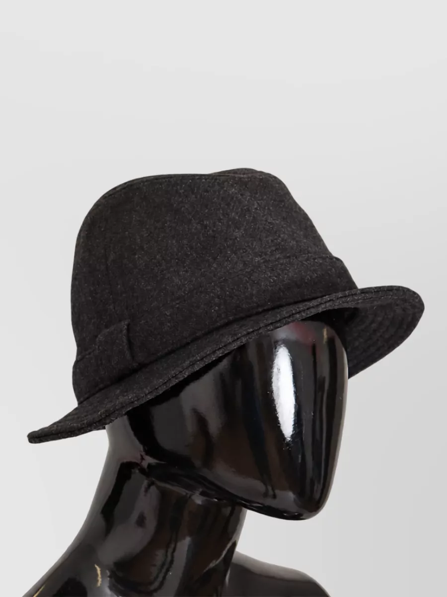 Dolce&Gabbana Virgin Wool Cashmere Fedora Hat