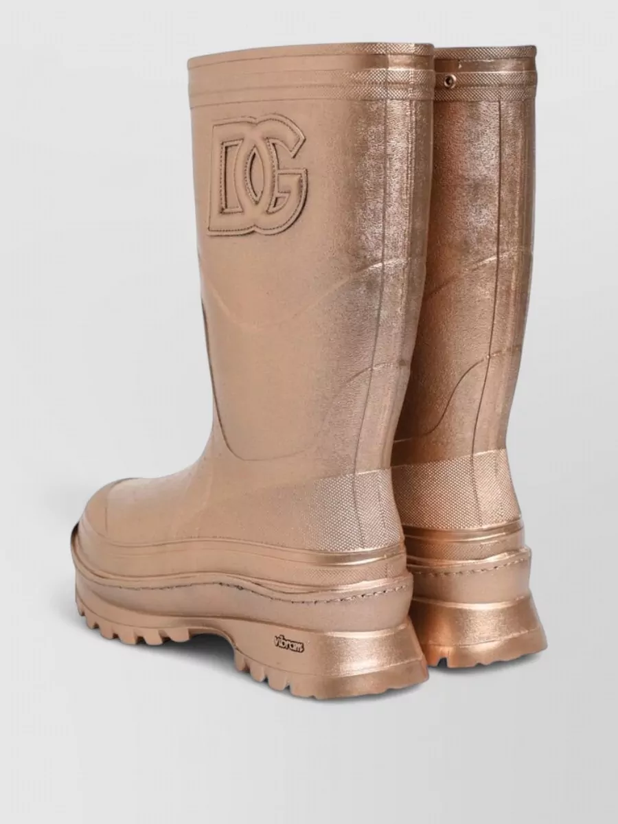 Dolce&Gabbana Rubber Pull On Rain Boots