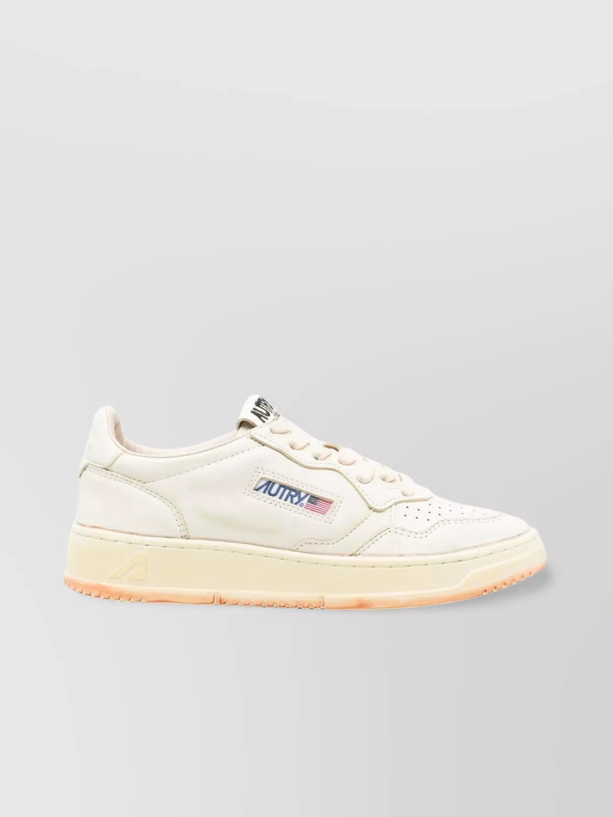 Autry Timeless Retro Sneakers With Perforated Silhouette
