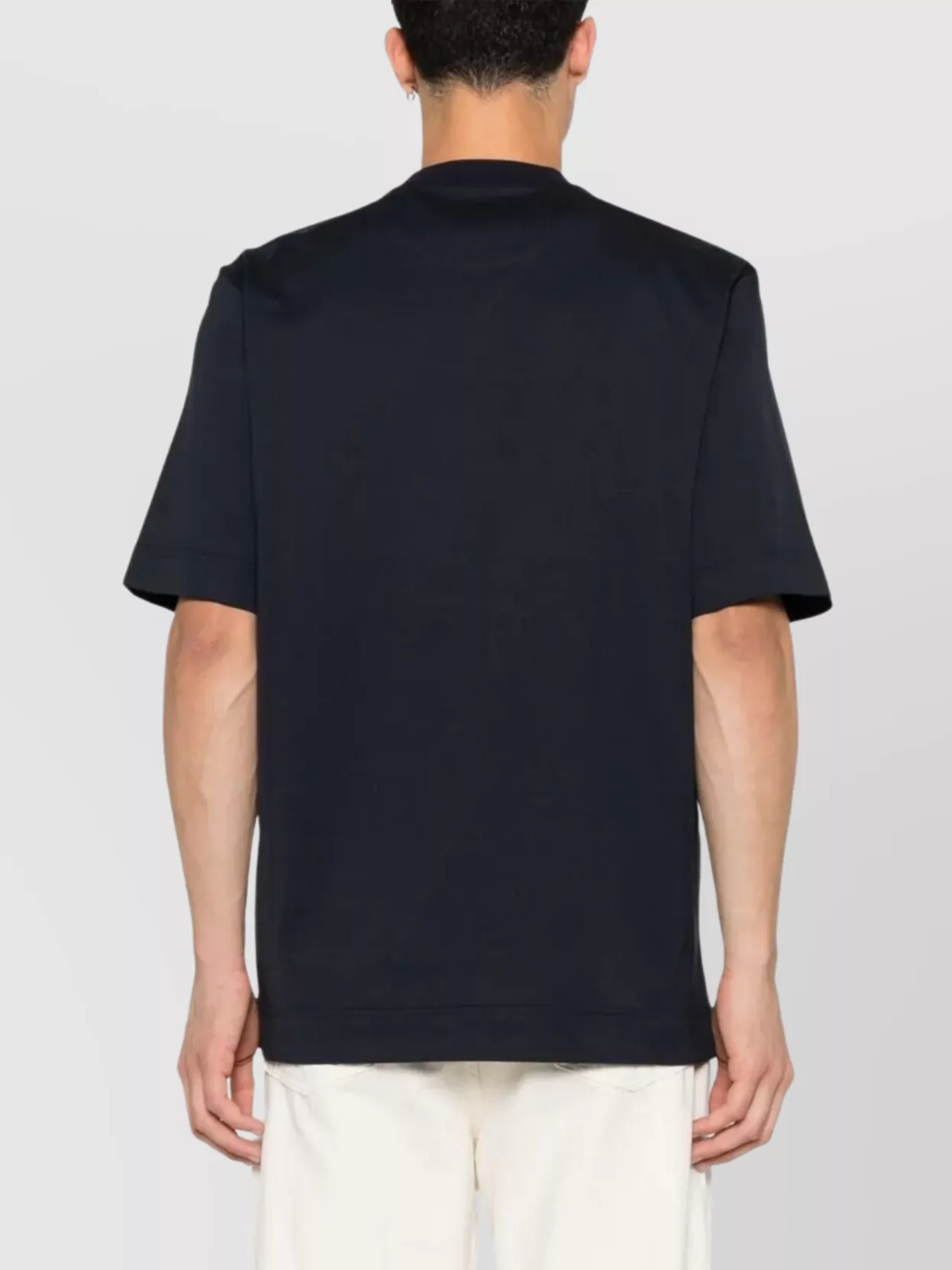 Fendi Roma Crew Neck Graphic Print Short Sleeves