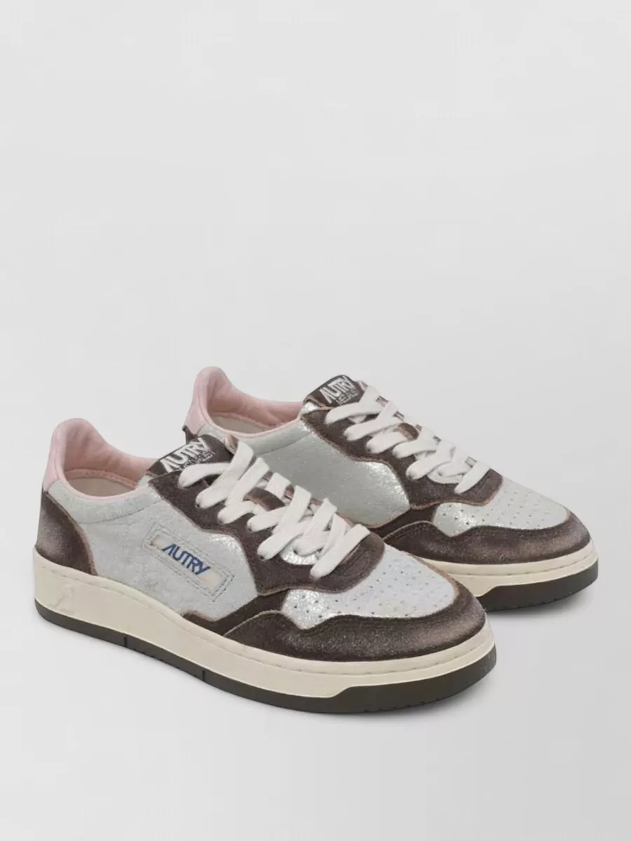 Autry leather low-top sneakers