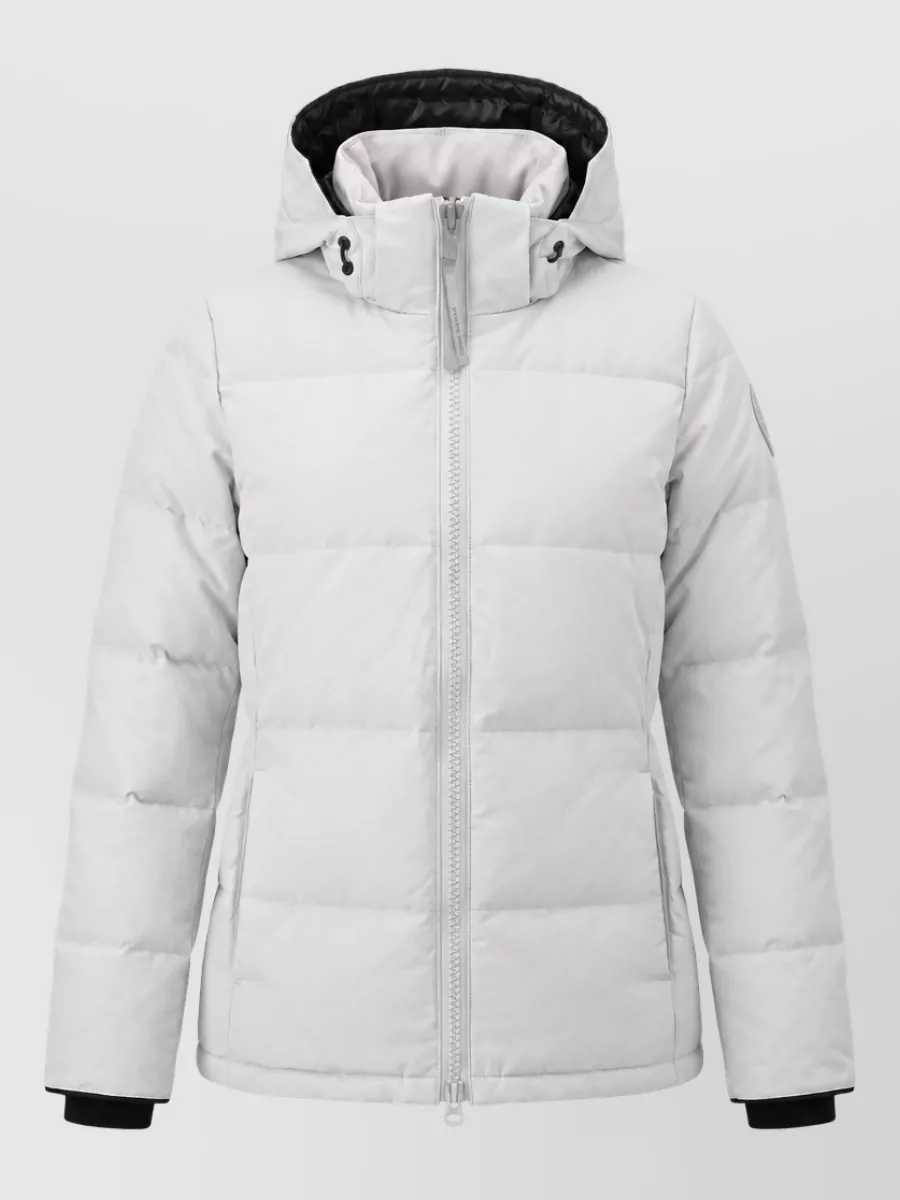 Canada Goose Down Hooded Puffer Jacket