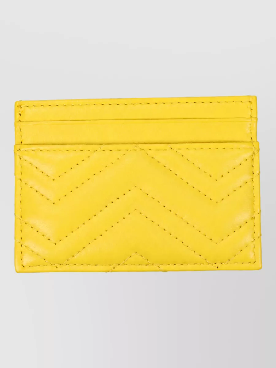 Gucci leather card holder