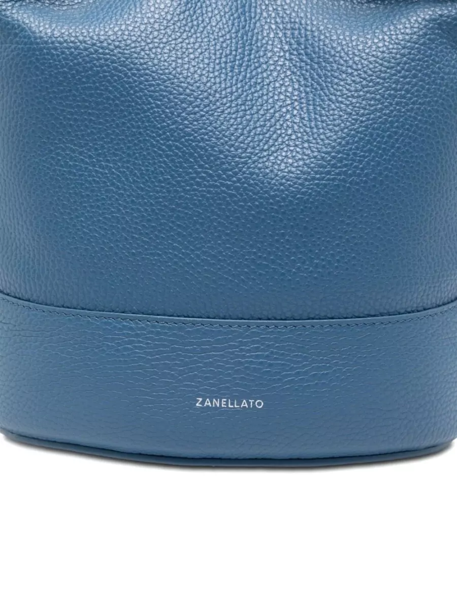 Zanellato Daily Small Leather Bucket Shoulder Bag