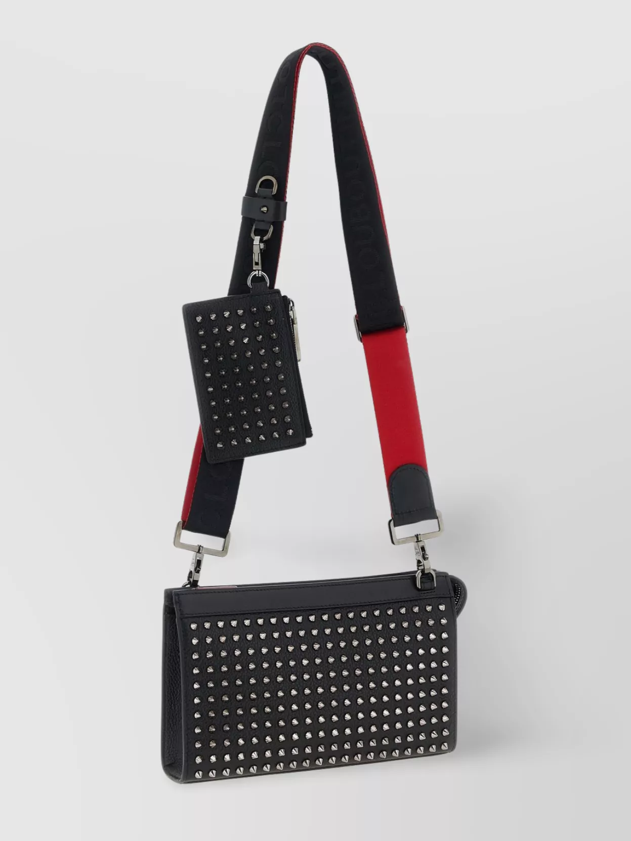 Christian Louboutin Studded Crossbody Bag Adjustable Strap