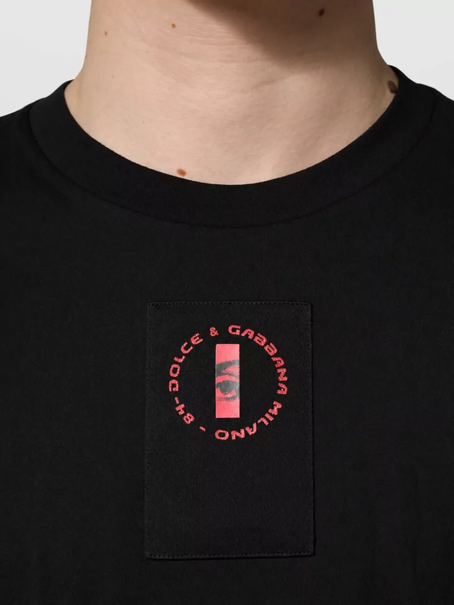 Dolce&Gabbana Cotton Crew Neck T-Shirt