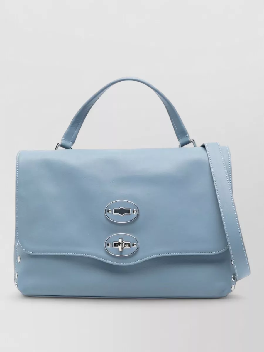 Zanellato Studded Leather Shoulder Bag