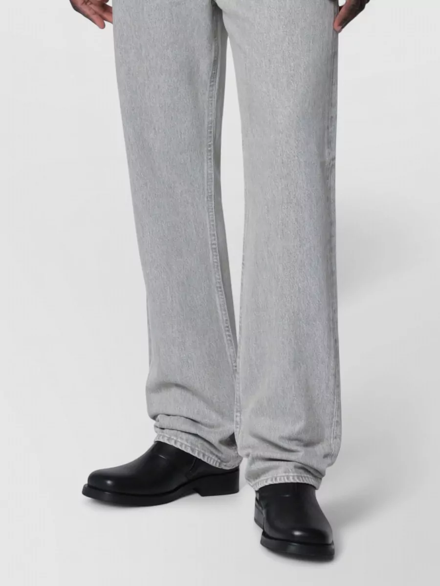 Agolde denim straight-leg jeans