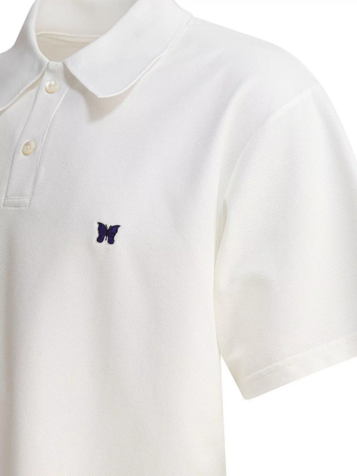 Needles Polo Shirts Collared Short Sleeves