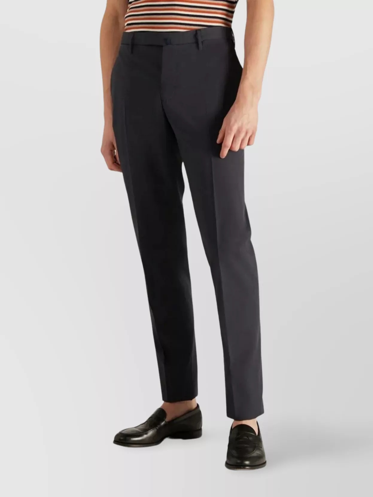 Incotex Tailored Trousers With Pockets And Loops