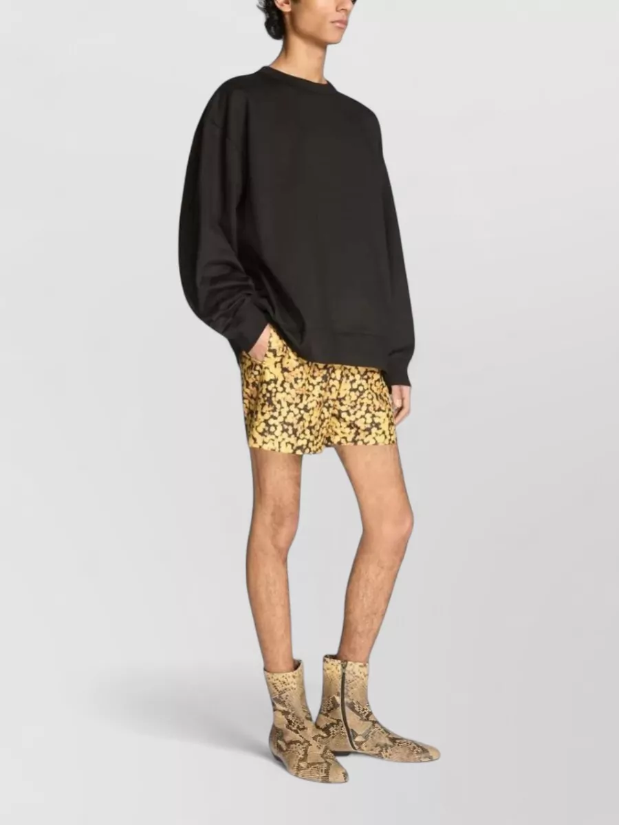 Dries Van Noten Cotton Oversized Crew Neck Sweatshirt