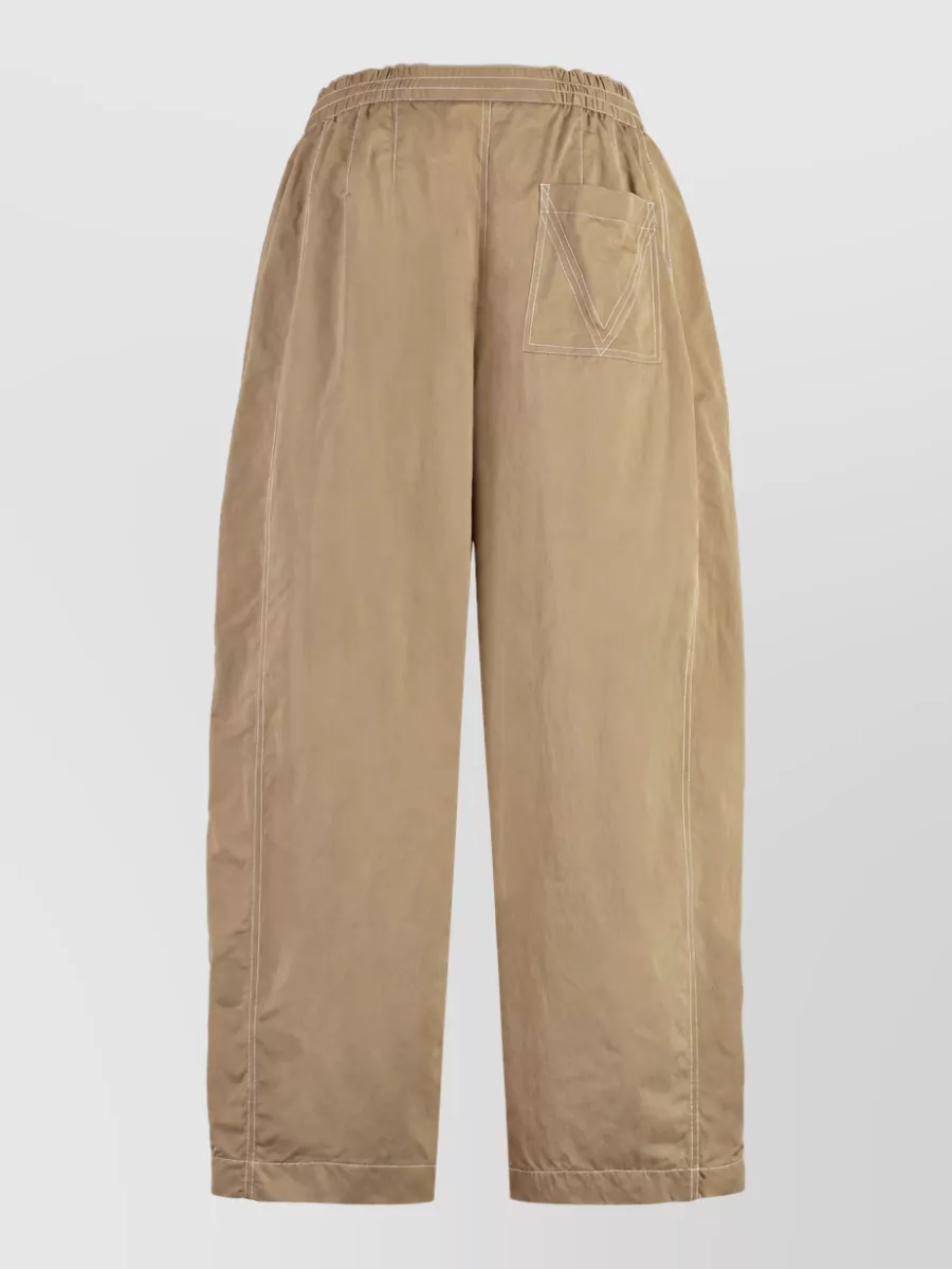 Bottega Veneta Technical Nylon Loose Fit Trousers
