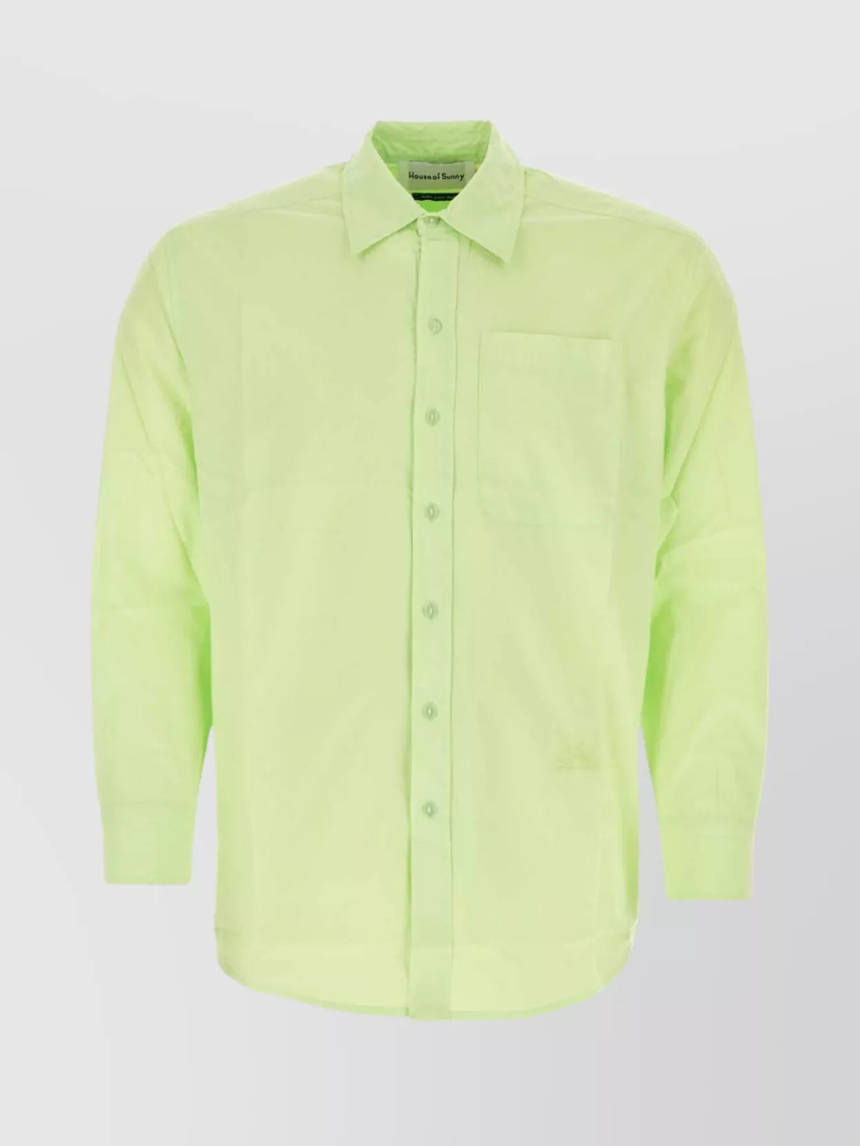 Shop House Of Sunny Vito Shirt With Chest Pocket And Long Sleeves