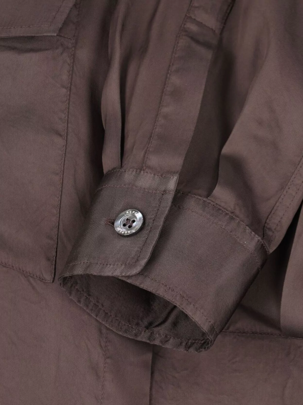 Aspesi Casual Long Sleeves Collared Neck Chest Pockets