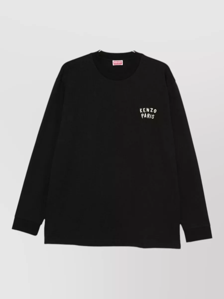 Kenzo Cotton relaxed-fit long-sleeve t-shirt