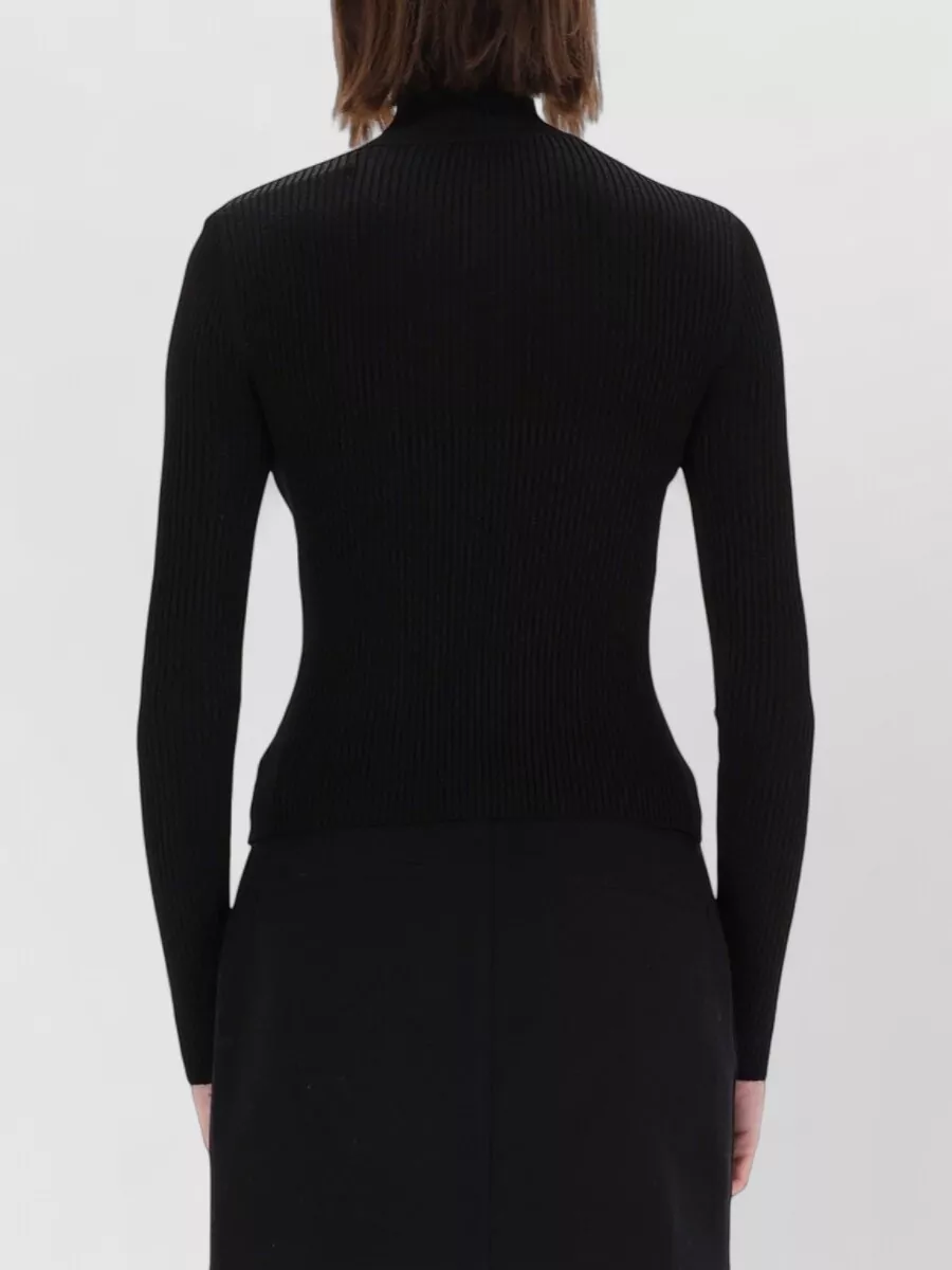 Versace Jeans Couture Ribbed Knitted Top